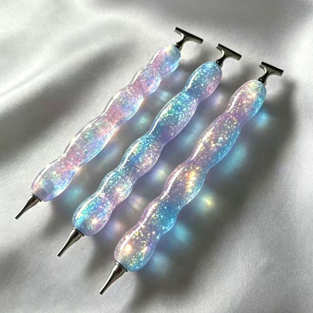Neuer Rosa-Blauer Glänzender D – Embroidery Rose Bewertung und Preis