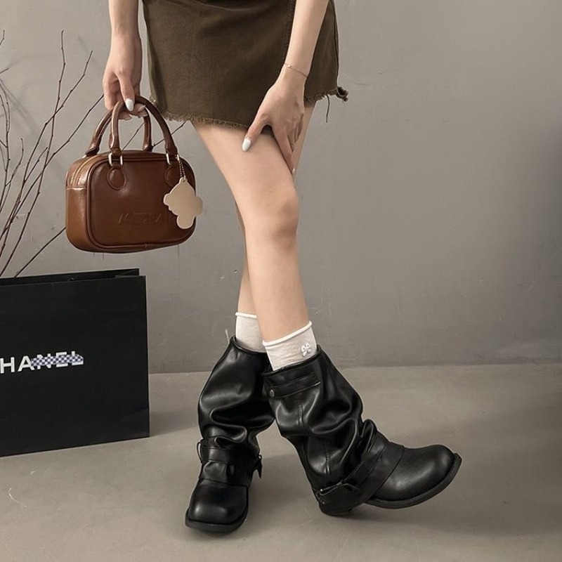 Damen-Stiefeletten mit runder  – Embroidery Garments Bewertung und Preis