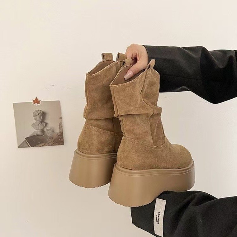 Damen-Plateau-Westernstiefel,  – Embroidery Garments Bewertung und Preis