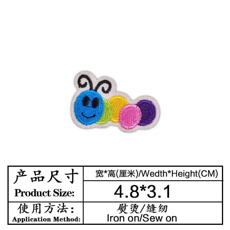 100 teile/los Kleine Stickerei – Embroidery Lady Bug Bewertung und Preis