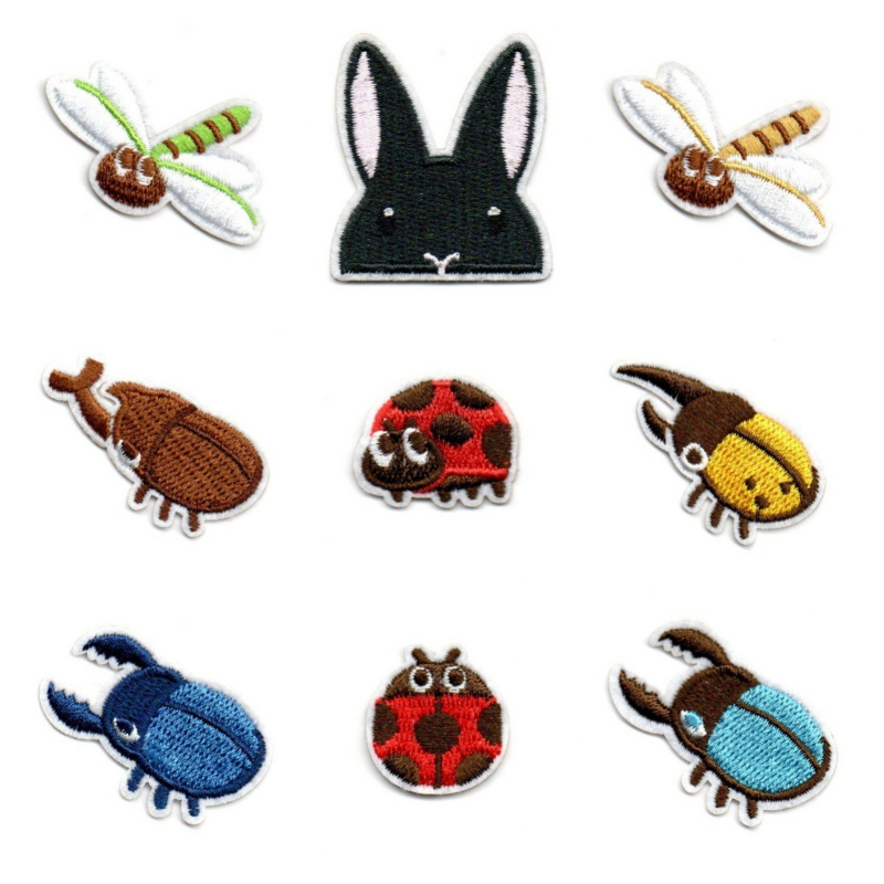 50 teile/los Anime Stickerei P – Embroidery Lady Bug Bewertung und Preis