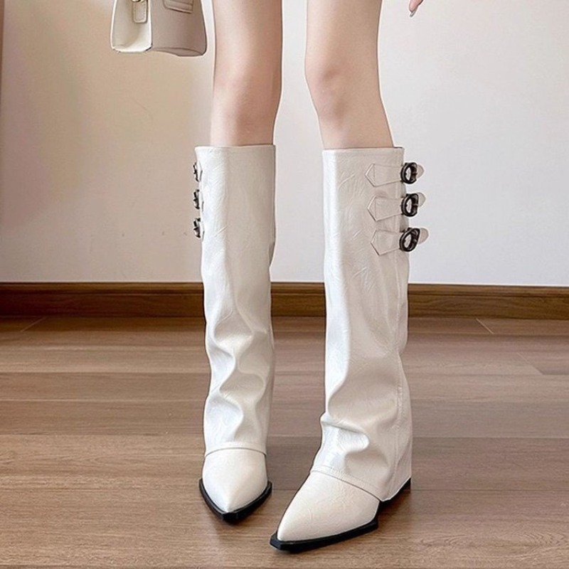 Damen-Stiefel mit spitzer Zehe – Embroidery Garments Bewertung und Preis